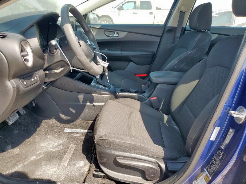 3KPF24AD8KE119616 - 2019 KIA FORTE FE 蓝色 照片 7