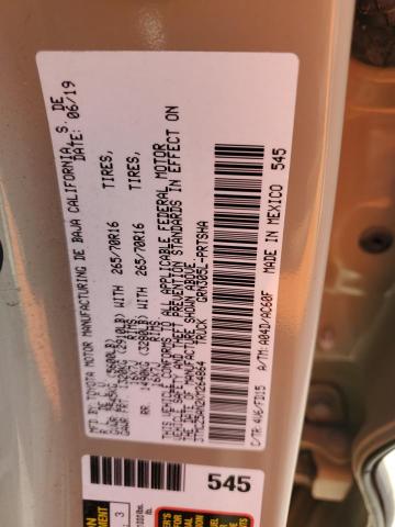 3TMCZ5AN2KM264864 - 2019 TOYOTA TACOMA DOUBLE CAB Qəhvəyi foto 13