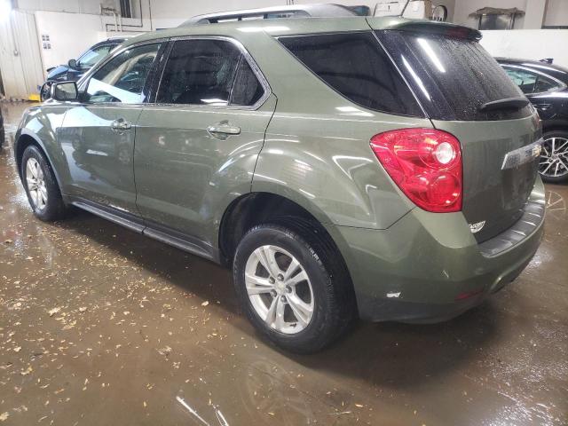 2GNALBEK7F6140216 - 2015 CHEVROLET EQUINOX LT GREEN photo 2