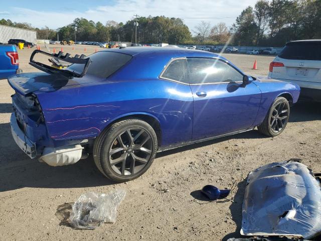 2C3CDZAG3LH210971 - 2020 DODGE CHALLENGER SXT BLUE photo 3