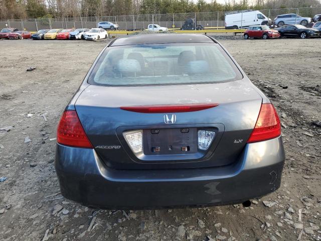 1HGCM56466A056778 - 2006 HONDA ACCORD LX BLUE photo 6