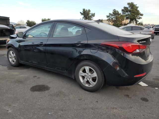 5NPDH4AE7FH566731 - 2015 HYUNDAI ELANTRA SE BLACK photo 2