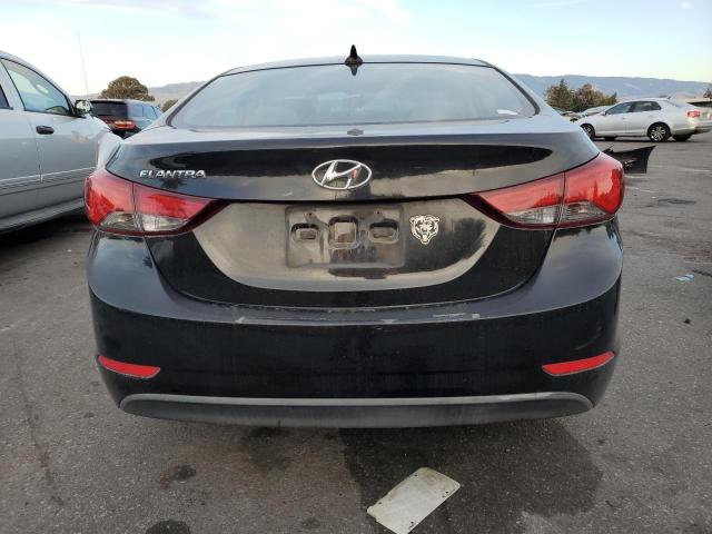 5NPDH4AE7FH566731 - 2015 HYUNDAI ELANTRA SE BLACK photo 6