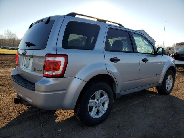 1FMCU59389KC68609 - 2009 FORD ESCAPE HYBRID SILVER photo 3