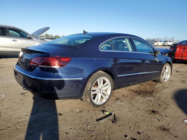 WVWRP7AN2DE557958 - 2013 VOLKSWAGEN CC LUXURY BLUE photo 3