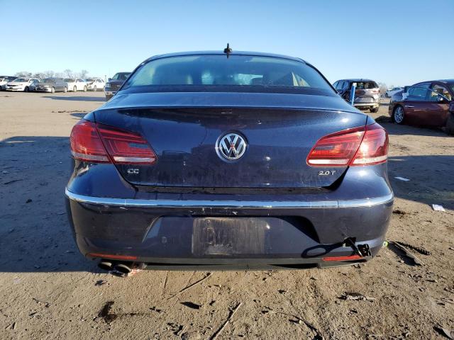 WVWRP7AN2DE557958 - 2013 VOLKSWAGEN CC LUXURY BLUE photo 6