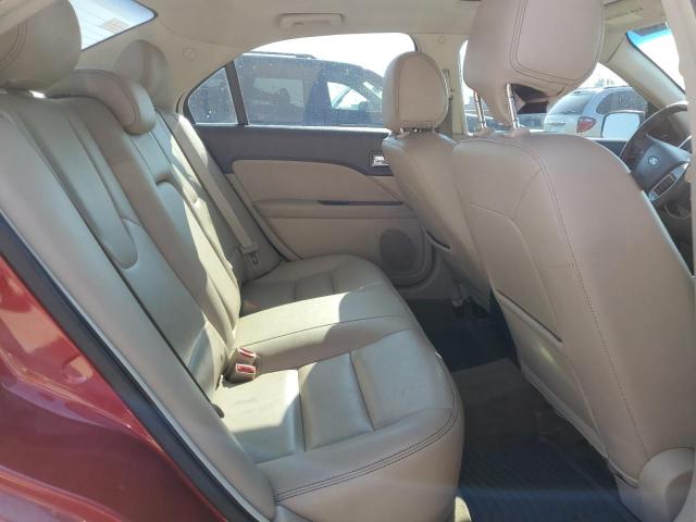 3FAHP0JG4CR254749 - 2012 FORD FUSION SEL RED photo 10