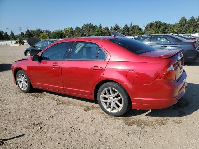 3FAHP0JG4CR254749 - 2012 FORD FUSION SEL RED photo 2