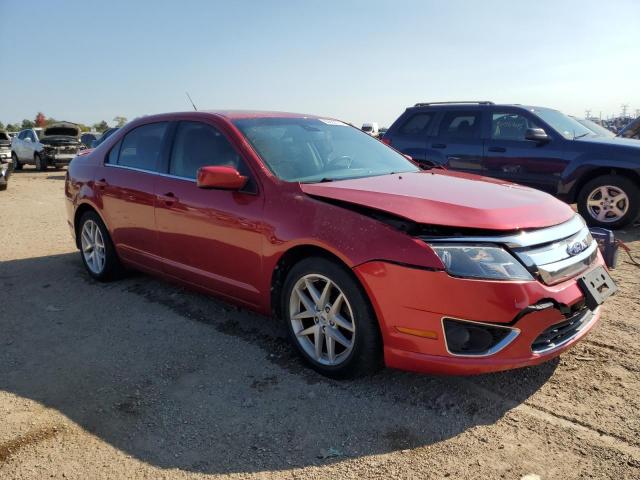 3FAHP0JG4CR254749 - 2012 FORD FUSION SEL RED photo 4