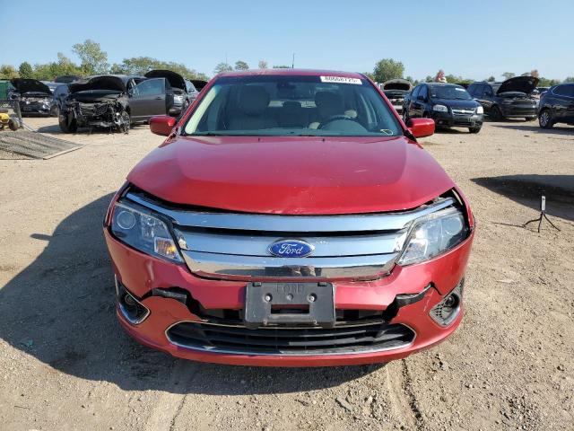 3FAHP0JG4CR254749 - 2012 FORD FUSION SEL RED photo 5