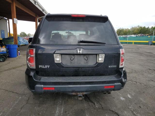 5FNYF18458B022166 - 2008 HONDA PILOT EX შავი ფოტო 6