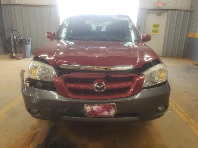 4F2YZ92Z75KM52970 - 2005 MAZDA TRIBUTE I BURGUNDY photo 5