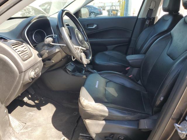 3C4NJCCB3JT362345 - 2018 JEEP COMPASS LIMITED GRAY photo 7