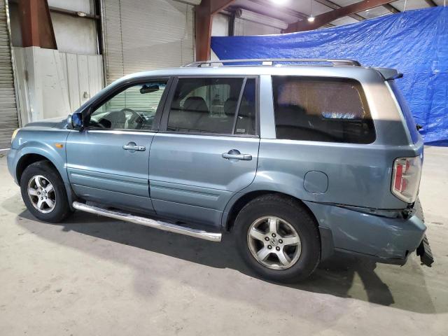 2HKYF18586H542238 - 2006 HONDA PILOT EX TURQUOISE photo 2