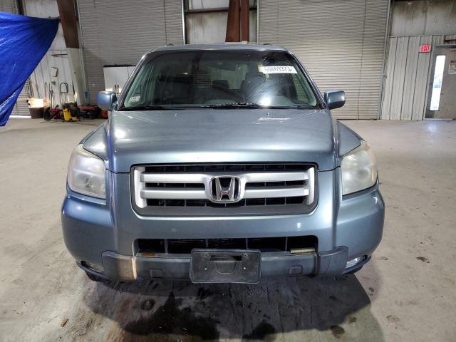 2HKYF18586H542238 - 2006 HONDA PILOT EX TURQUOISE photo 5