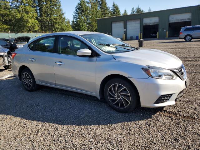 3N1AB7AP8JY337139 - 2018 NISSAN SENTRA S SILVER photo 4
