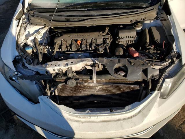 19XFB2F89DE015834 - 2013 HONDA CIVIC EX WHITE photo 11