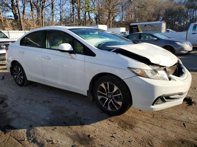 19XFB2F89DE015834 - 2013 HONDA CIVIC EX WHITE photo 4