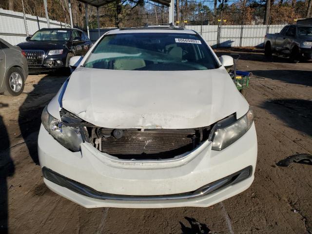 19XFB2F89DE015834 - 2013 HONDA CIVIC EX WHITE photo 5