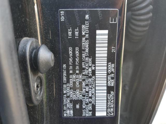 JTEBU5JR8K5632706 - 2019 TOYOTA 4RUNNER SR5/SR5 PREMIUM Черный фото 14