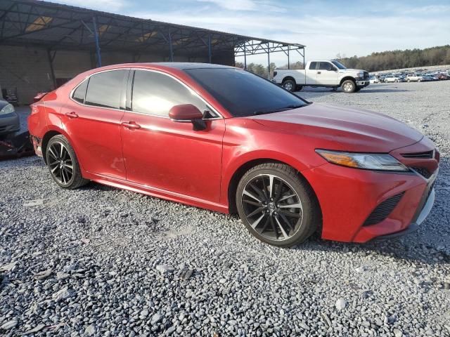 4T1B61HK1KU254505 - 2019 TOYOTA CAMRY XSE RED photo 4