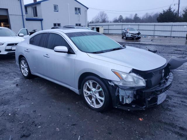 1N4AA5AP0CC836958 - 2012 NISSAN MAXIMA S SILVER photo 4