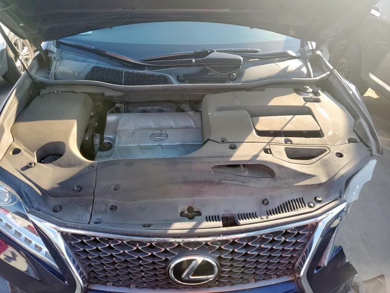 2T2BK1BA9FC263869 - 2015 LEXUS RX 350 BASE BLUE photo 12