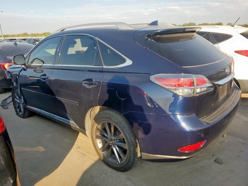2T2BK1BA9FC263869 - 2015 LEXUS RX 350 BASE BLUE photo 2