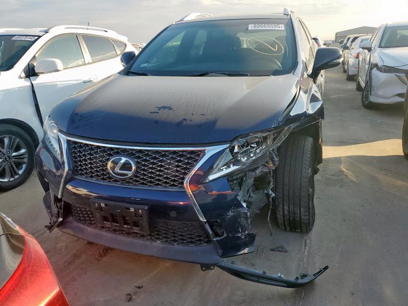 2T2BK1BA9FC263869 - 2015 LEXUS RX 350 BASE BLUE photo 5