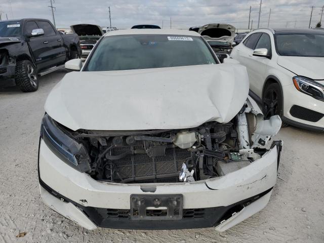 JHMZC5F33JC017581 - 2018 HONDA CLARITY TOURING WHITE photo 5