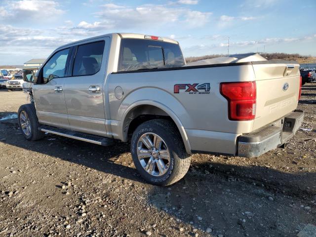 1FTEW1E59JKE43137 - 2018 FORD F150 SUPERCREW BEIGE photo 2