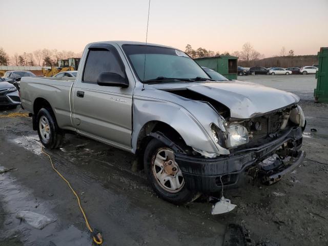 5TENL42N72Z887659 - 2002 TOYOTA TACOMA SILVER photo 4