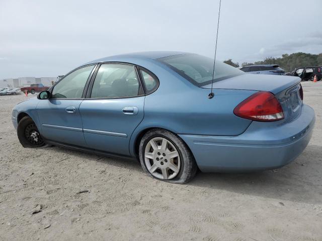 1FAFP53UX7A208883 - 2007 FORD TAURUS SE BLUE photo 2