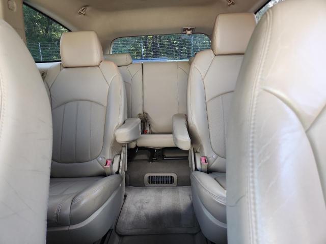 5GAKRCEDXBJ261789 - 2011 BUICK ENCLAVE CXL WHITE photo 10