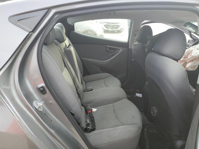 5NPDH4AEXDH255758 - 2013 HYUNDAI ELANTRA GLS GRAY photo 10