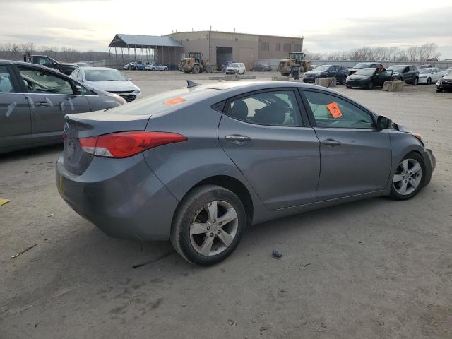 5NPDH4AEXDH255758 - 2013 HYUNDAI ELANTRA GLS GRAY photo 3