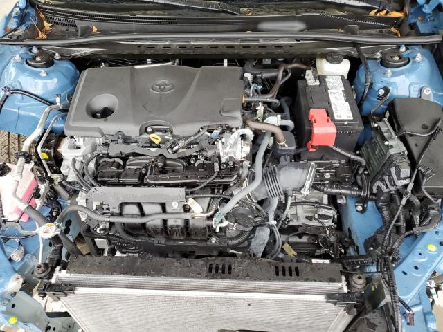 4T1G11AK0PU155809 - 2023 TOYOTA CAMRY SE NIGHT SHADE BLUE photo 11