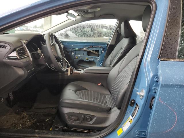 4T1G11AK0PU155809 - 2023 TOYOTA CAMRY SE NIGHT SHADE BLUE photo 7