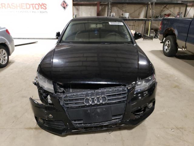 WAULF78K29A136063 - 2009 AUDI A4 2.0T QUATTRO BLACK photo 5