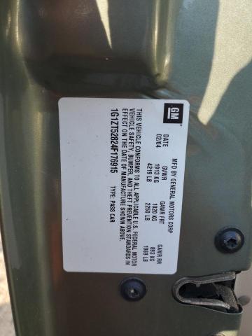 1G1ZT52824F176915 - 2004 CHEVROLET MALIBU LS GREEN photo 12