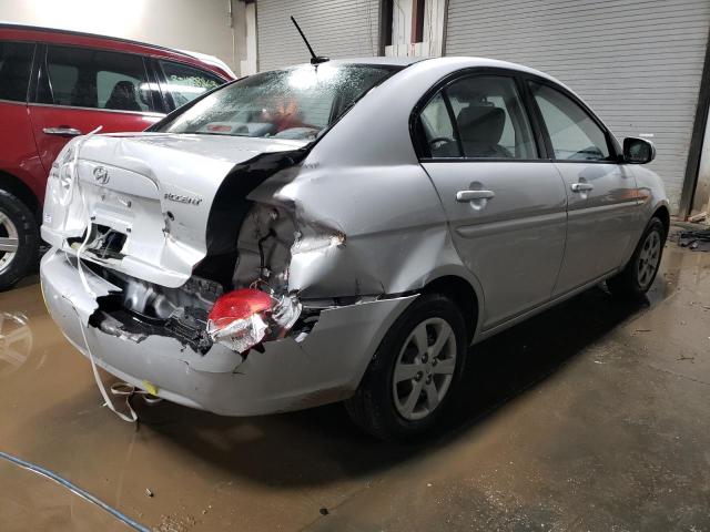 KMHCN4AC2AU428706 - 2010 HYUNDAI ACCENT GLS SILVER photo 3