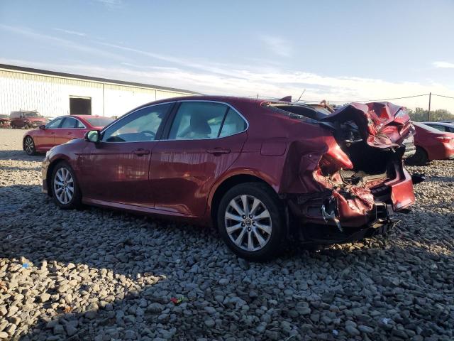 4T1B11HK3KU818511 - 2019 TOYOTA CAMRY L BURGUNDY photo 2