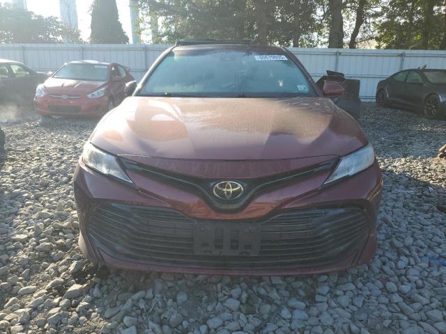 4T1B11HK3KU818511 - 2019 TOYOTA CAMRY L BURGUNDY photo 5