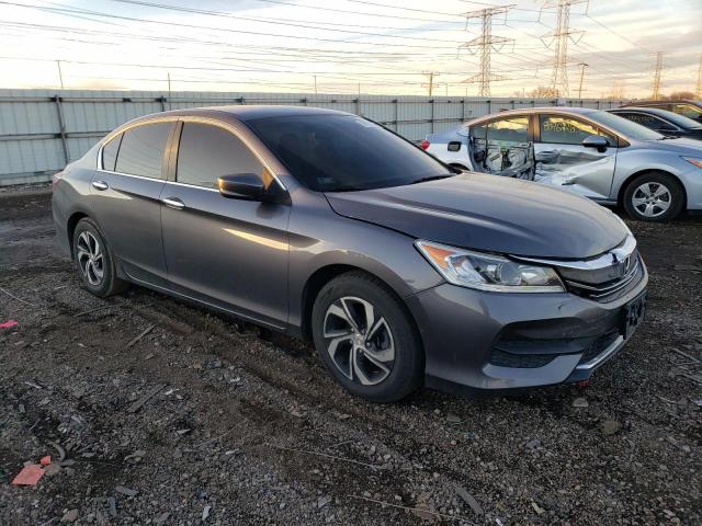 1HGCR2F32GA109209 - 2016 HONDA ACCORD LX GRAY photo 4