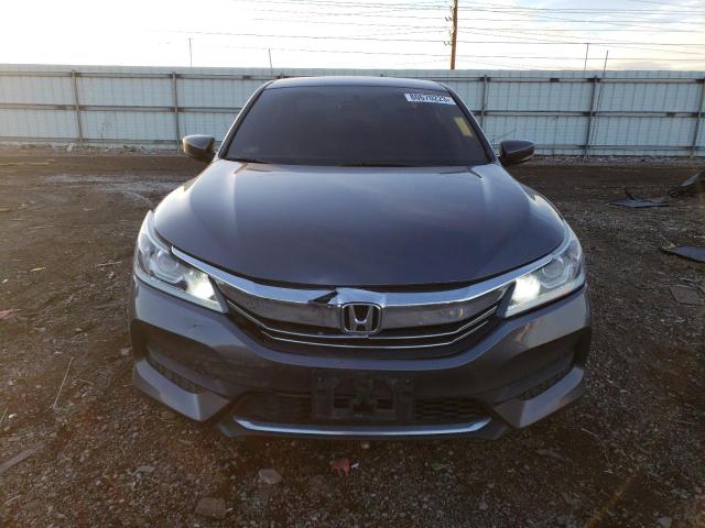 1HGCR2F32GA109209 - 2016 HONDA ACCORD LX GRAY photo 5