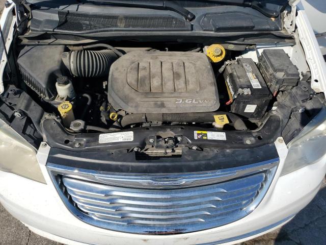 2C4RC1BG3ER394265 - 2014 CHRYSLER TOWN & COU TOURING WHITE photo 12