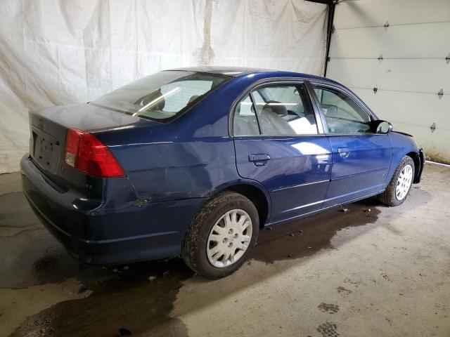 1HGES16544L016135 - 2004 HONDA CIVIC LX Mavi foto 3