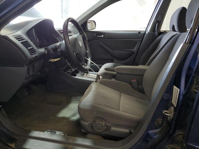 1HGES16544L016135 - 2004 HONDA CIVIC LX Mavi foto 7
