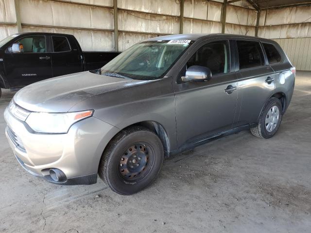 JA4AD2A31EZ007744 - 2014 MITSUBISHI OUTLANDER ES GRAY photo 1