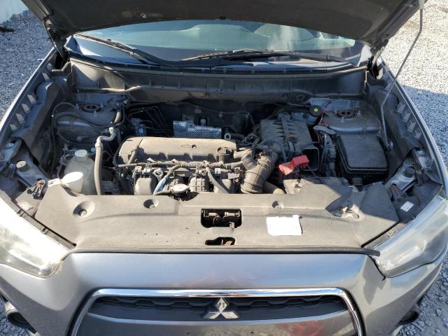 4A4AR3AU2EE013042 - 2014 MITSUBISHI OUTLANDER ES GRAY photo 12